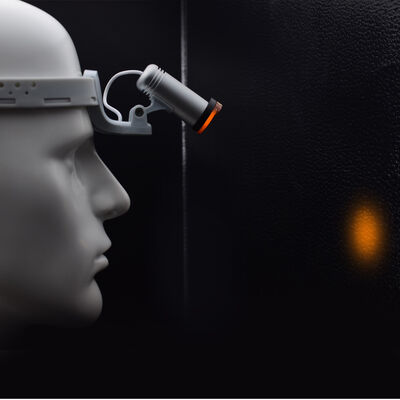 BR-HL06 Operating Portable Magnifier Surgical Headband LED Light Exam Medical Dental Clinic Surgical Integrated Headlight Built-