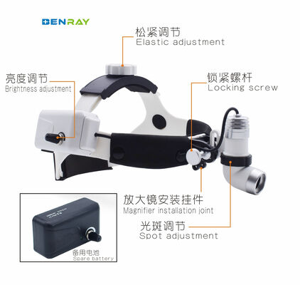 ENT Dental GNY Veterinary Surgery Built In Battery LED  Head Lamp