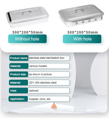 Stainless Steel Sterilization box