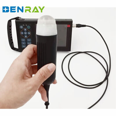 Handheld veterinary ultrasound scanner