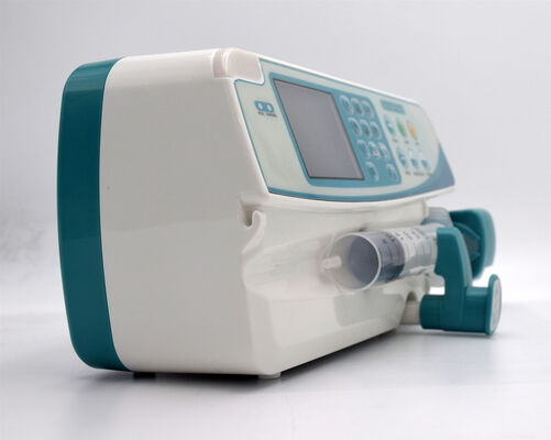 High Precision Portable Medical Syringe Infusion Pump Auto Syringe Recognition Stackable Clinical Infusion Equipment with Audio Visual Alarm